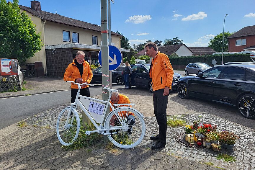 Ghostbike ADFC Celle